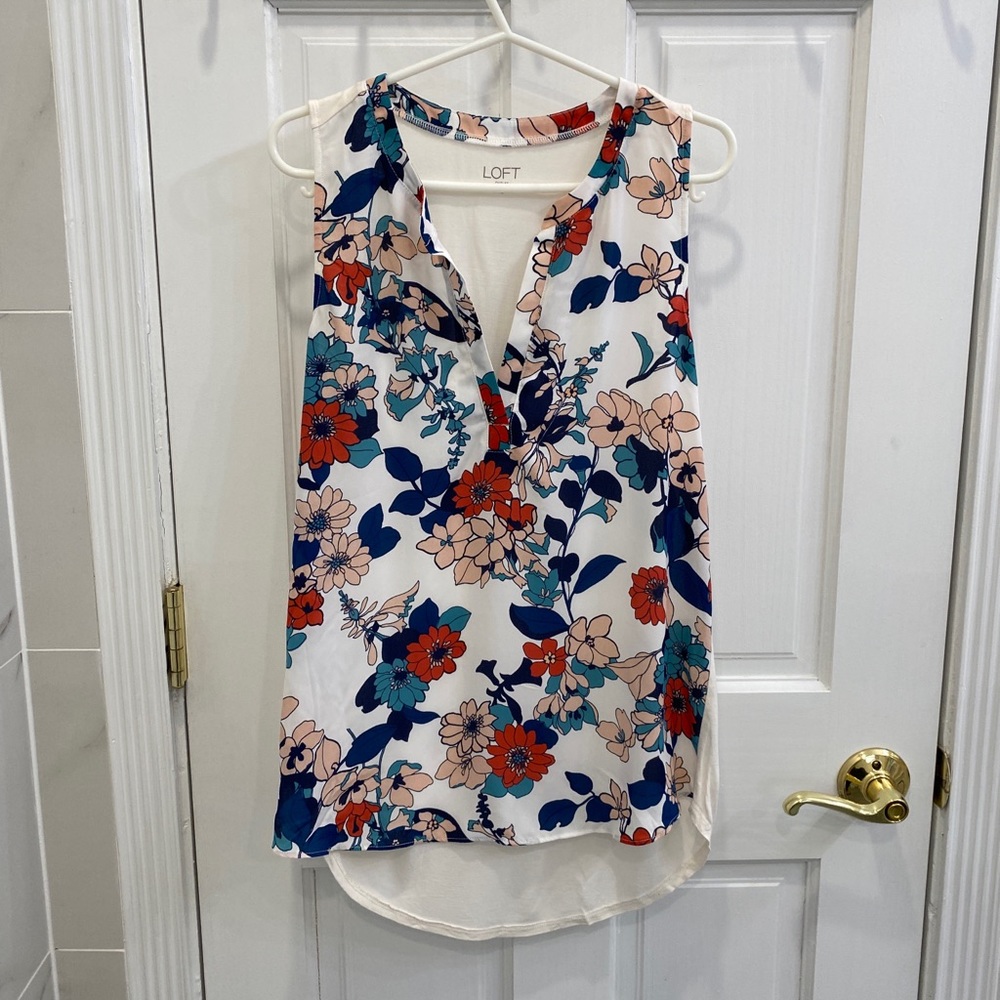 Loft Floral Top